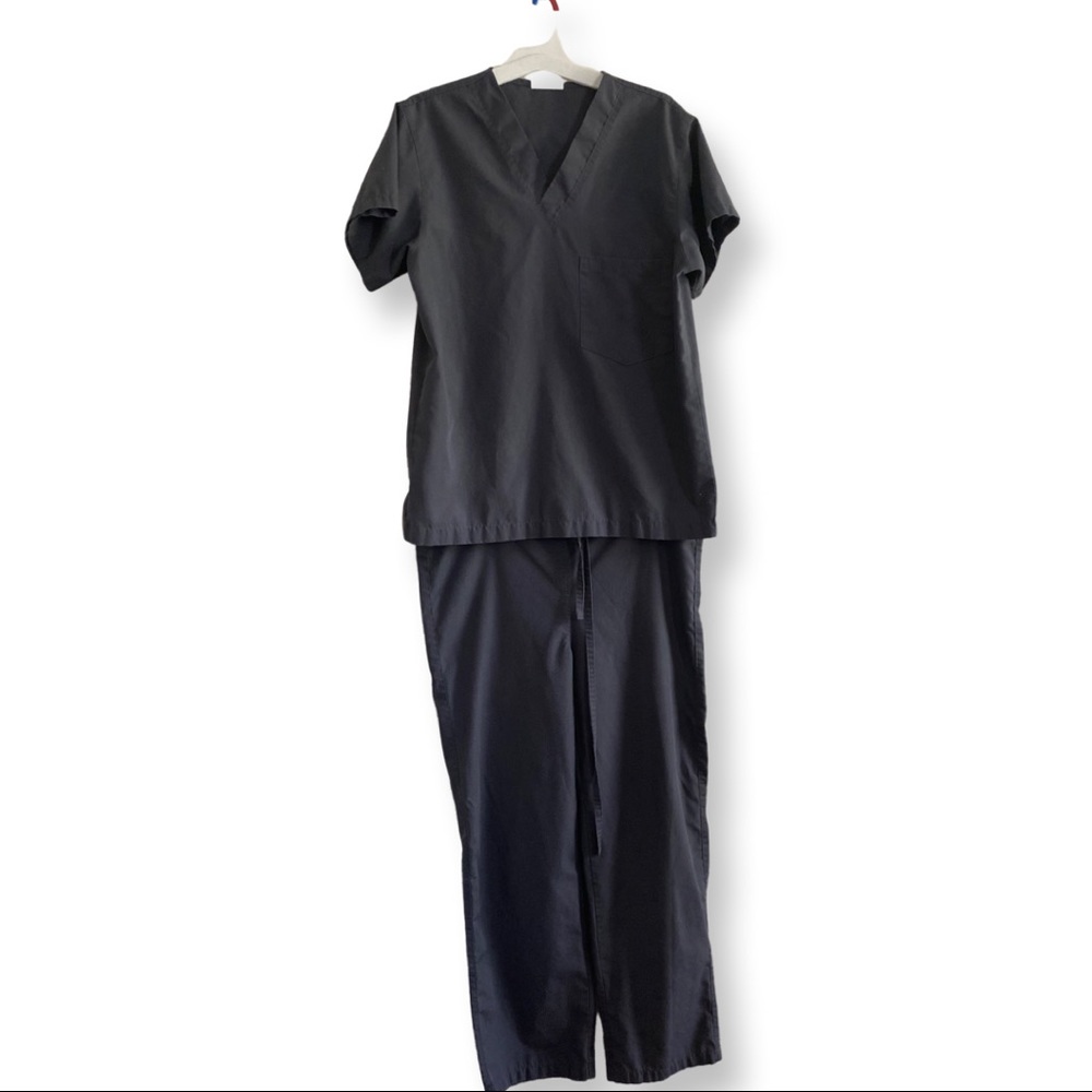 AllHeart Gray Scrubs Set